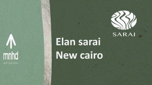 إيلان سراي القاهرة الجديدة Elan sarai new cairo