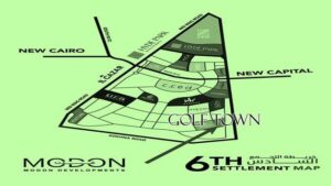 مدن جولف تاون التجمع السادس Modon Golf Town