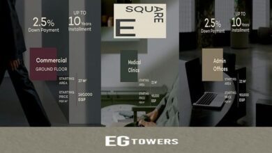 مشروع ايجي تاور e square