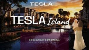 كمبوند تسلا ايلاند حدائق اكتوبر