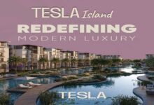 كمبوند تسلا ايلاند حدائق اكتوبر