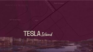 كمبوند تسلا ايلاند حدائق اكتوبر