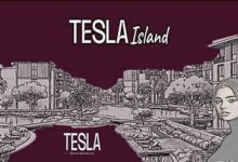 تسلا ايلاند حدائق اكتوبر