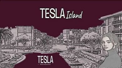 تسلا ايلاند حدائق اكتوبر