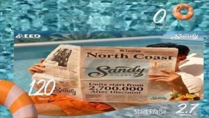 sandy coast