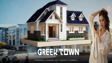 greek town