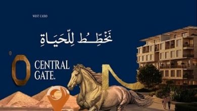 موقع كمبوند ذا سنترال جيت أكتوبر