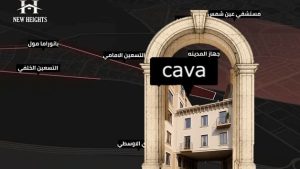 كمبوند كافا ريزيدنس العبور الجديدة